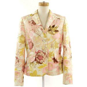 ANN TAYLOR Floral Blazer Jacket Sz. 6 (US)